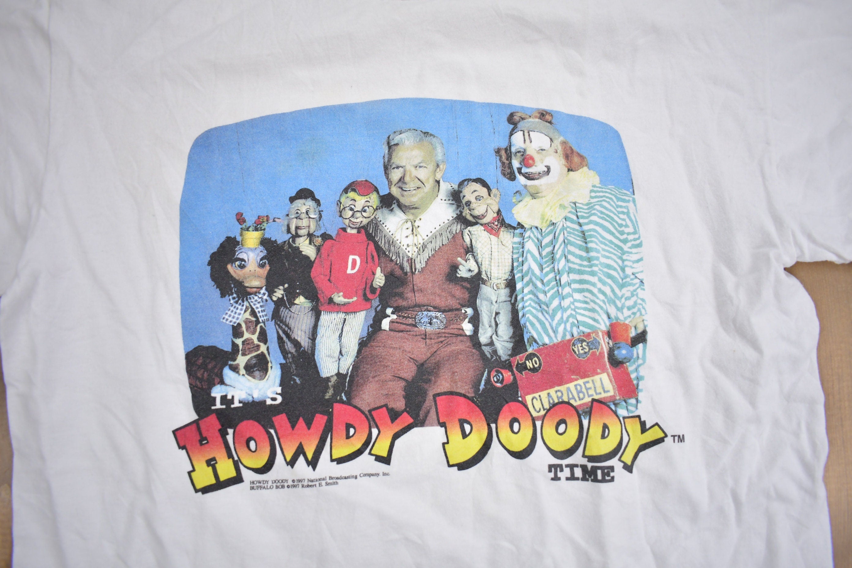 Vintage 1997 Howdy Doody TV Promo T-shirt