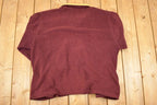 Vintage 1990s Champion Minnesota Quarter Zip Fleece Collegiate Sweater Men's XL