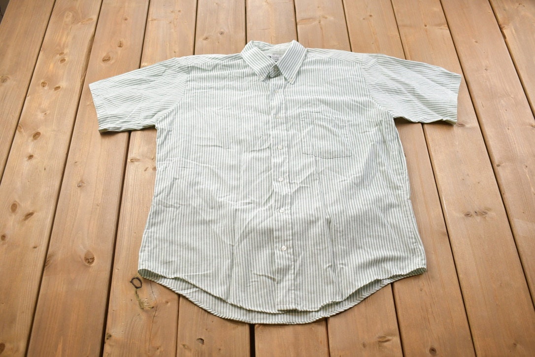 Vintage 1990s Windsor Striped Button Up Shirt