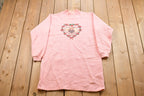 Vintage 1990s Teddy Bear Graphic Extended Crewneck