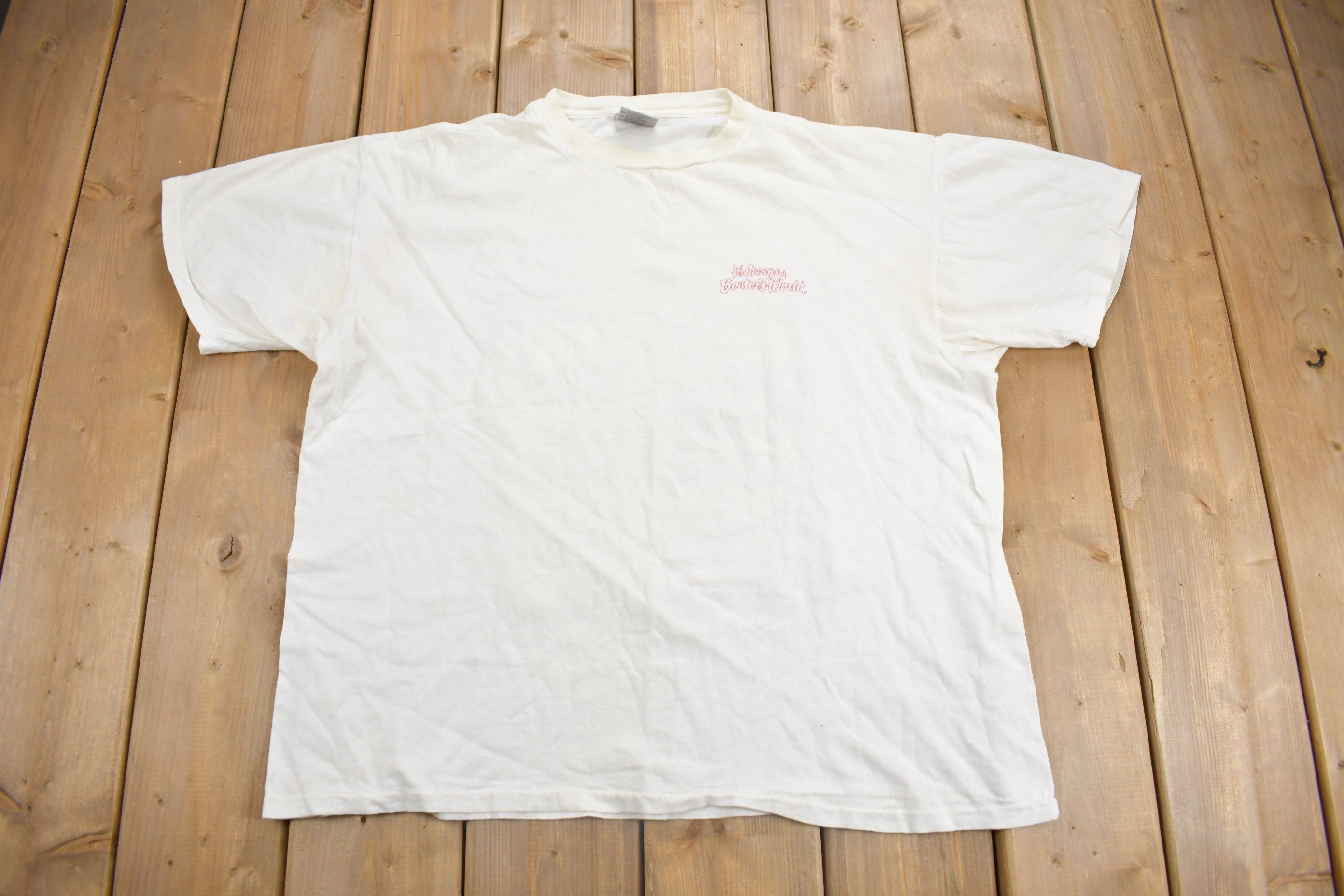 Vintage 1990s Its Always A Boaters World Graphic T Shirt