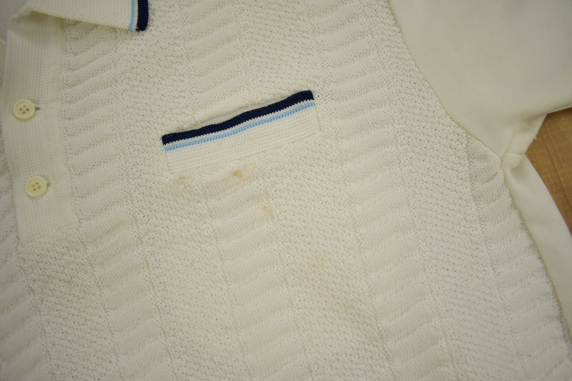 Vintage 1980s Gordie Howe American Style Collared Pullover Polo Shirt