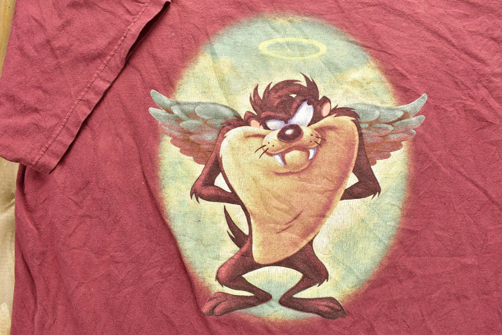 Vintage 1997 Tasmanian Devil Looney Tunes Taz Cartoon T-Shirt