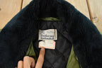 Vintage 1980s Uniforms Unlimited Sherpa Collar Flight Jacket Men's Medium