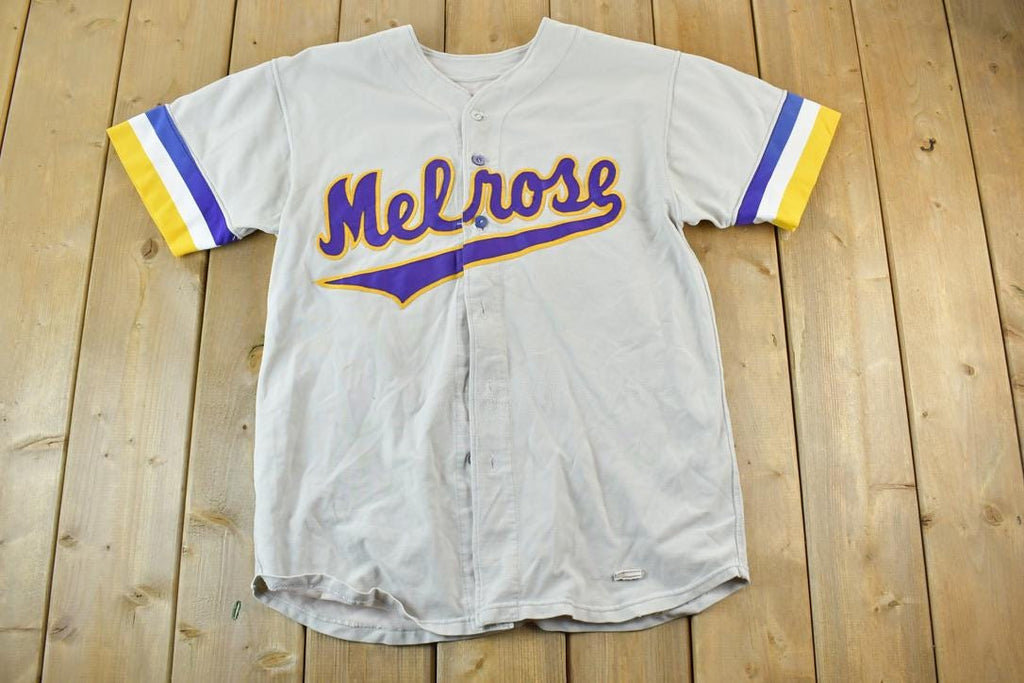 Vintage 1970s Melrose Baseball Jersey  Vintage 33 Baseball Tee  Americana Ball  Sportswear