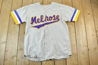 Vintage 1970s Melrose Baseball Jersey  Vintage 33 Baseball Tee  Americana Ball  Sportswear