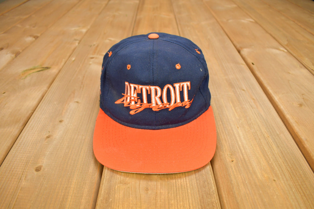 Vintage 1990s Detroit Tigers MLB Snap Back Hat