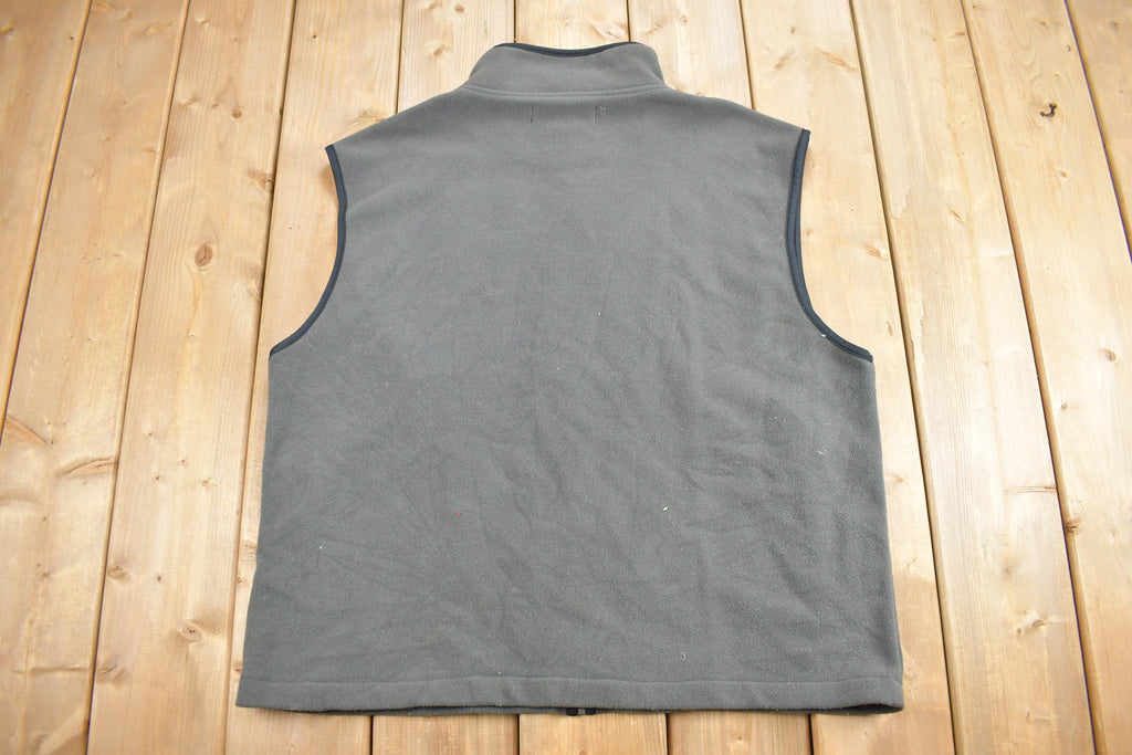 Vintage 1990s Consensus Sportswear Fleece Sweater Vest