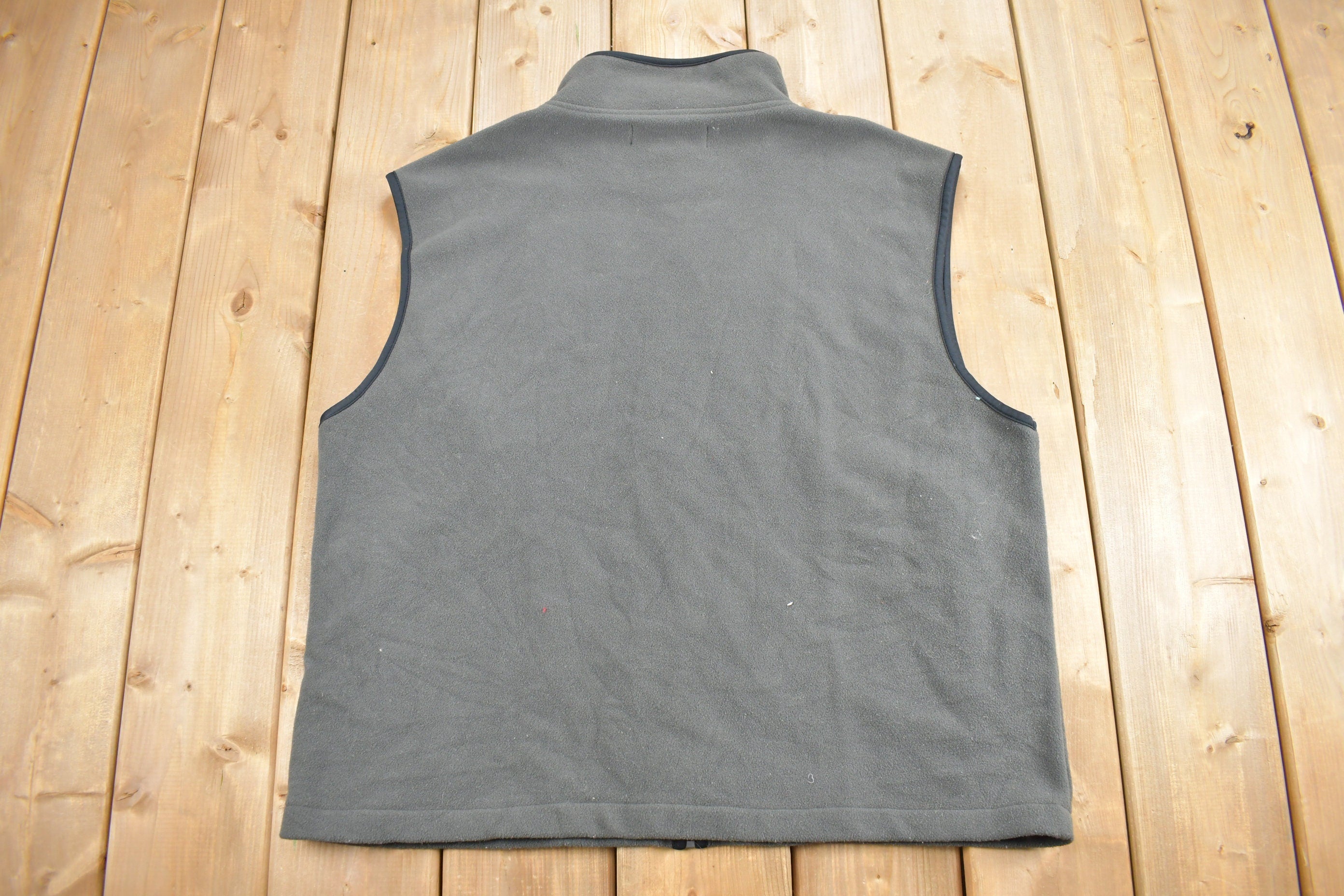Vintage 1990s Consensus Sportswear Fleece Sweater Vest