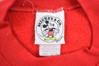 Vintage 1990s Disney Mickey Mouse Disneyland Crewneck Sweatshirt  Small Holes  90s Crewneck  Made In USA  Essential  Streetwear  90s