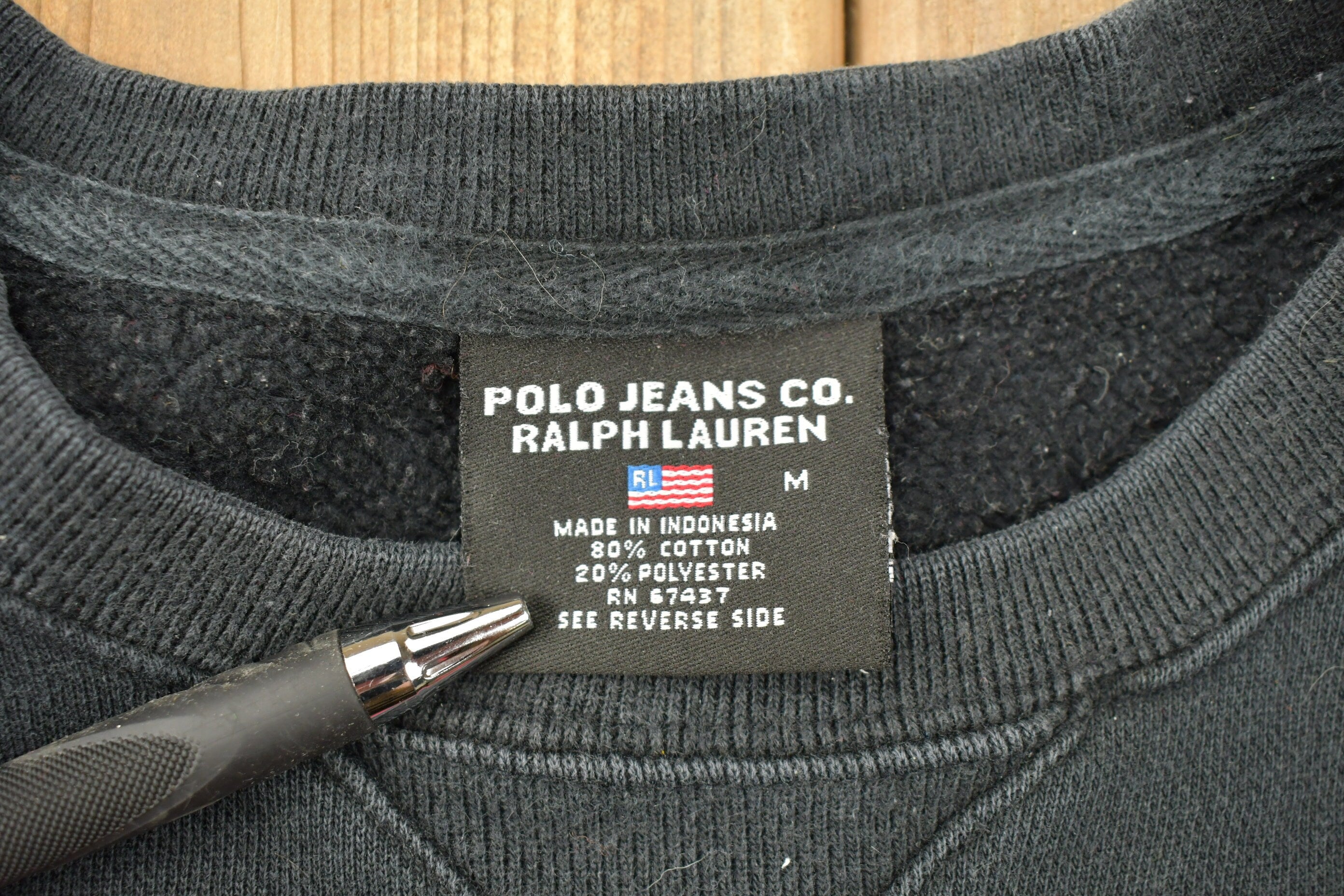 Vintage 1990s Ralph Lauren Polo Jeans Crewneck Sweatshirt