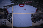 Vintage 1990s Ferris Lawnmower Graphic Ringer T-Shirt