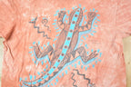 Vintage 1990s Ancient Cave Art Souvenir Lizard T-Shirt Mens L