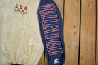 Vintage 1990s Starter USA Olympic Volleyball American Flag Windbreaker Jacket