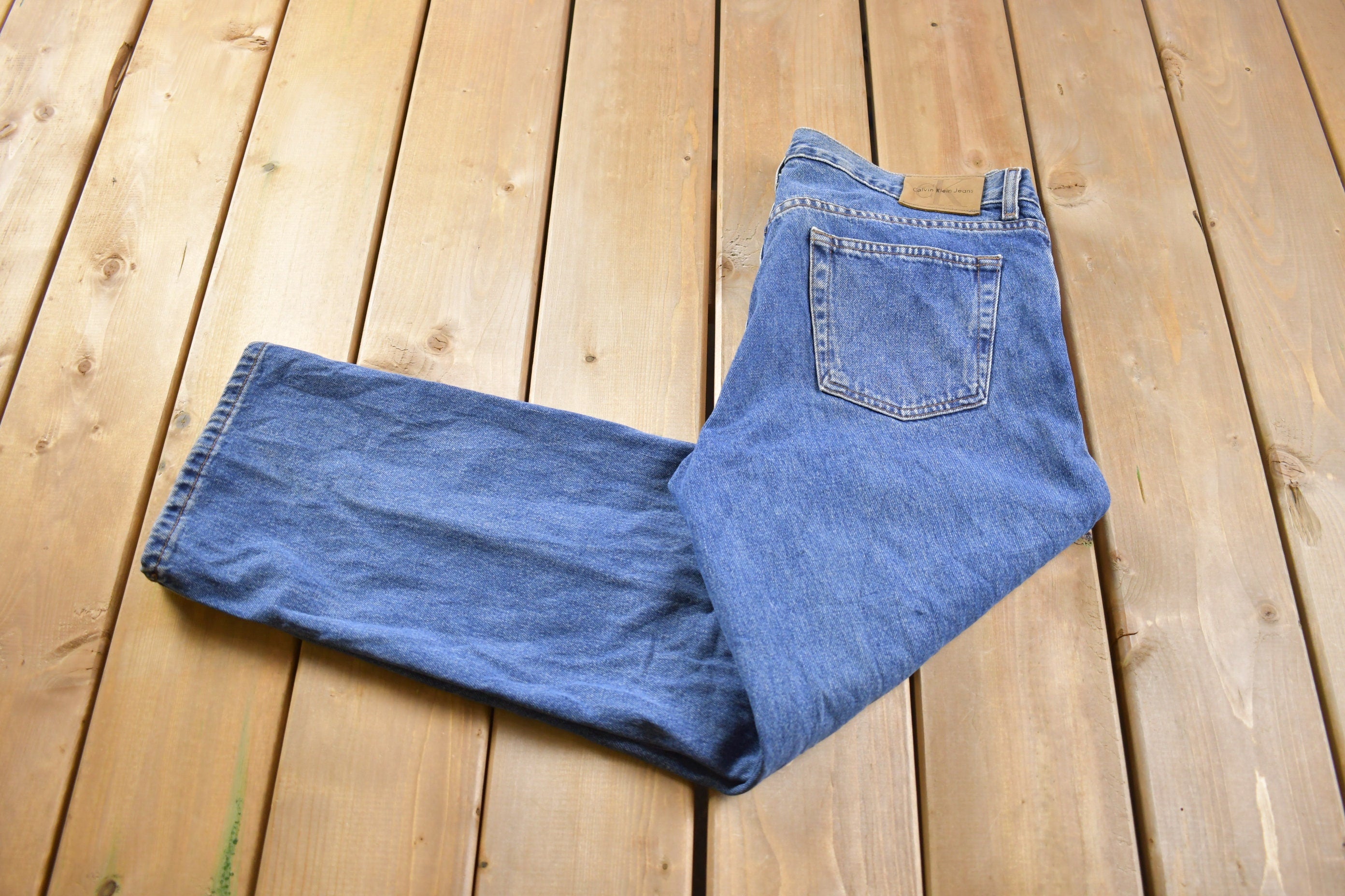 Vintage 1990s Calvin Klein Jeans Size 34 x 28.5