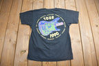 Vintage 1990 Joe Satriani Flying In A Blue Dream Tour Band T-shirt