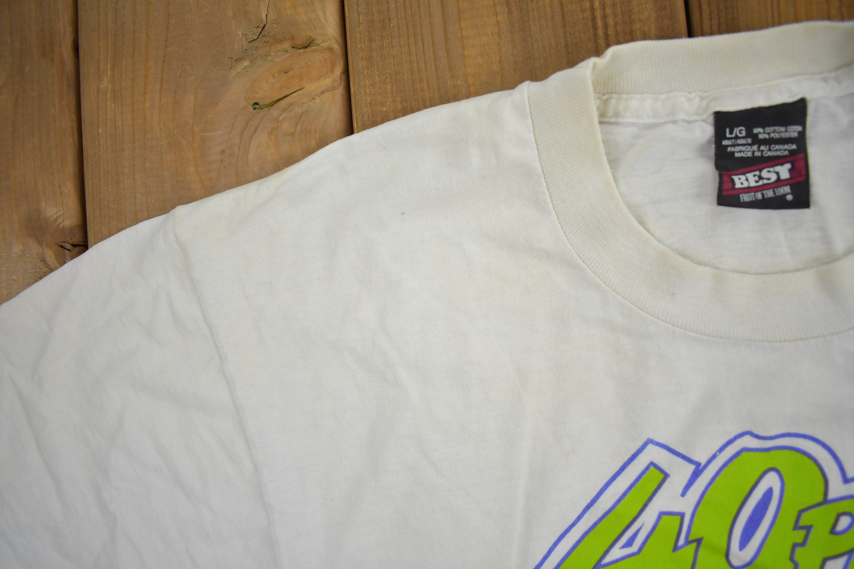 Vintage 1990s Slo Pitch National Championships Graphic T Shirt