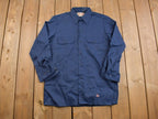 Vintage 1990s Dickies Button Up Work Shirt