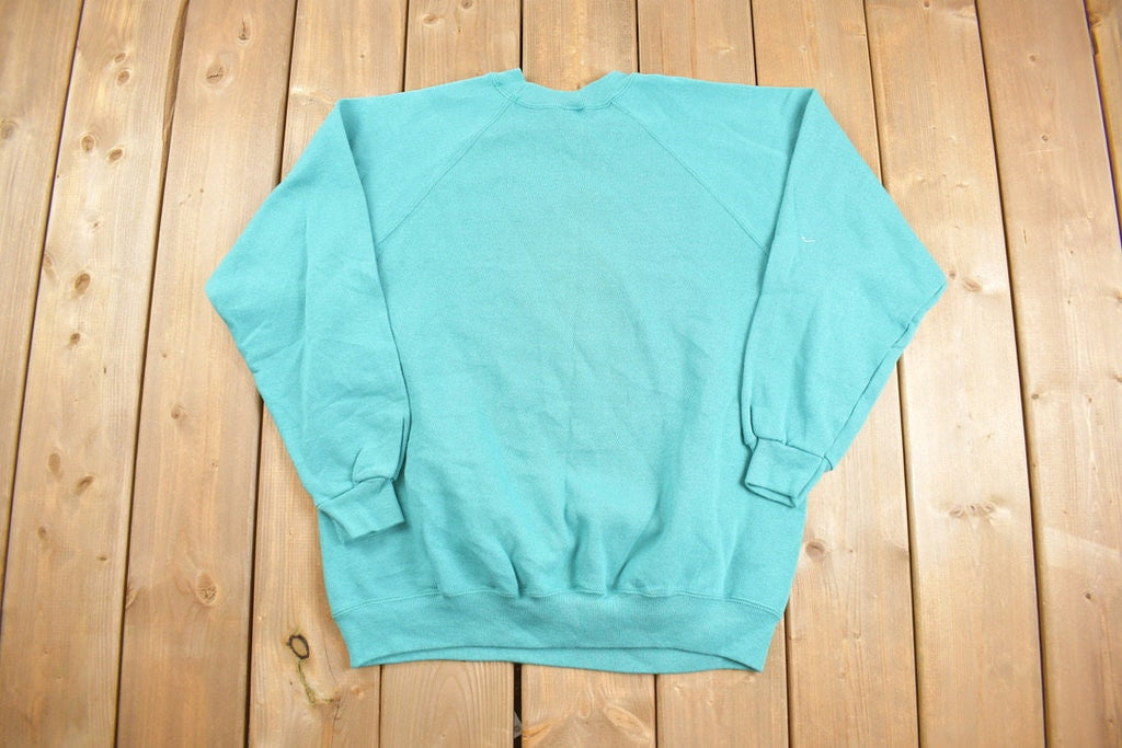 Vintage 1990s Hanes Her Way Raglan Crewneck Sweatshirt
