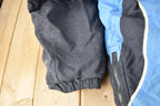 Vintage 1990s University of North Carolina Tar Heels Collegiate NCAA Quarter Zip Starter Jacket