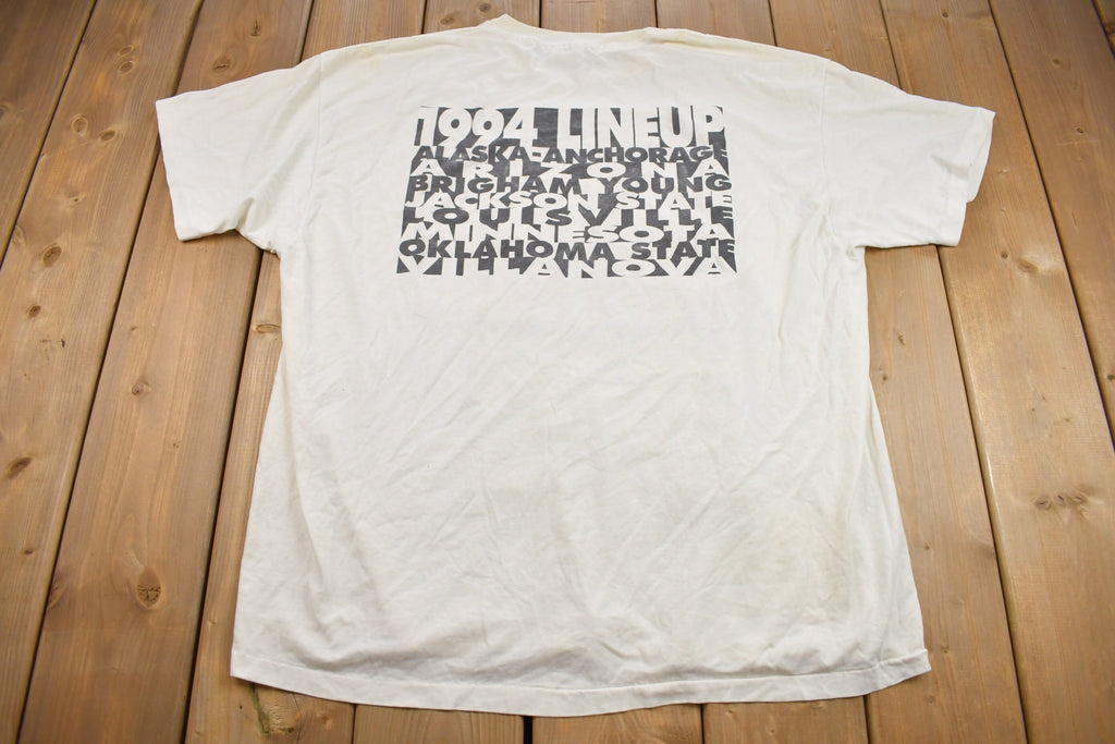 Vintage 1994 University of Alaska Anchorage Collegiate T-Shirt