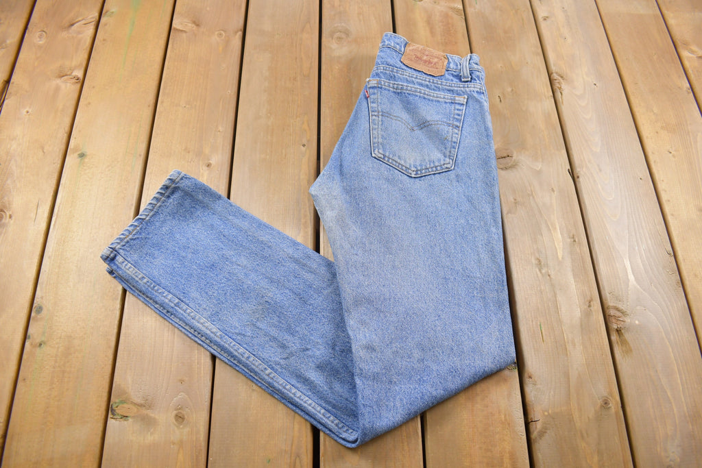 Vintage 1990s Levi's 505 Red Tab Jeans Size 32 x 34