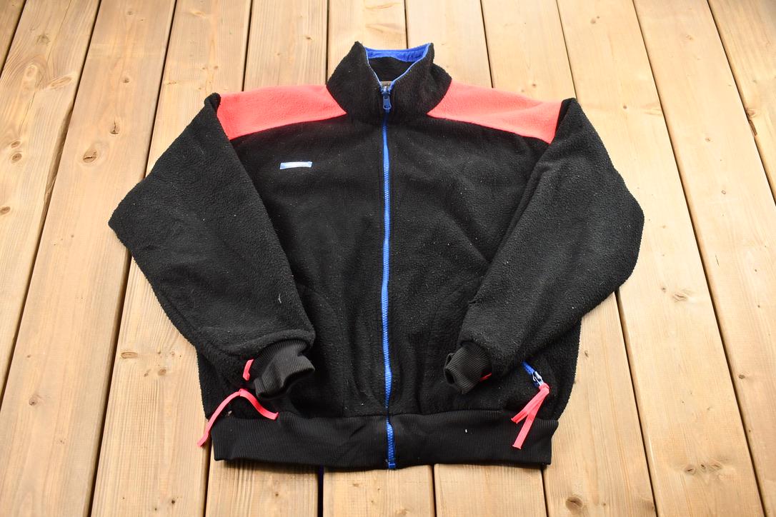 Vintage 1990s Columbia Sportswear Fleece Zip Up Sweatshirt