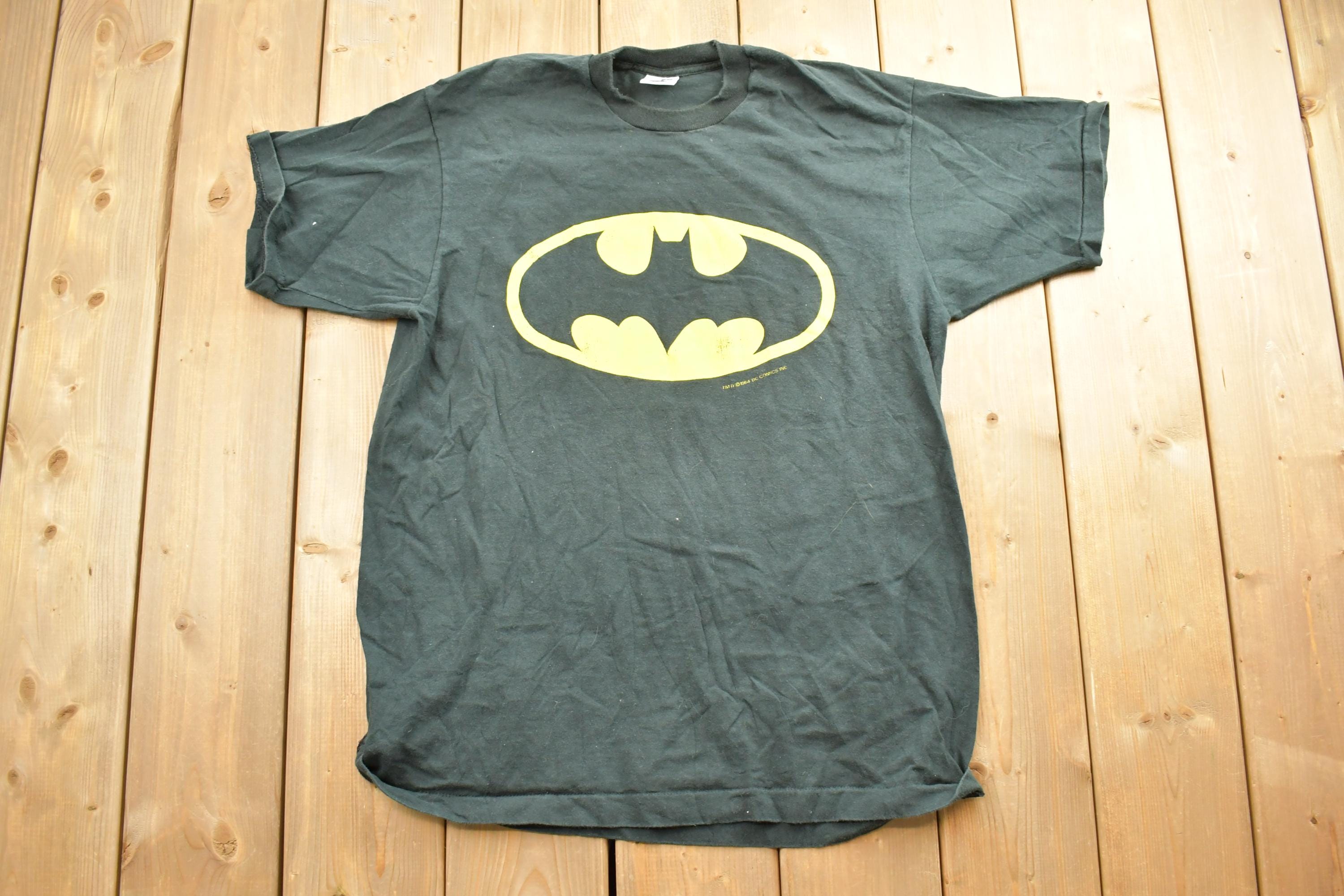 Vintage 1989 Batman Logo Graphic T-Shirt