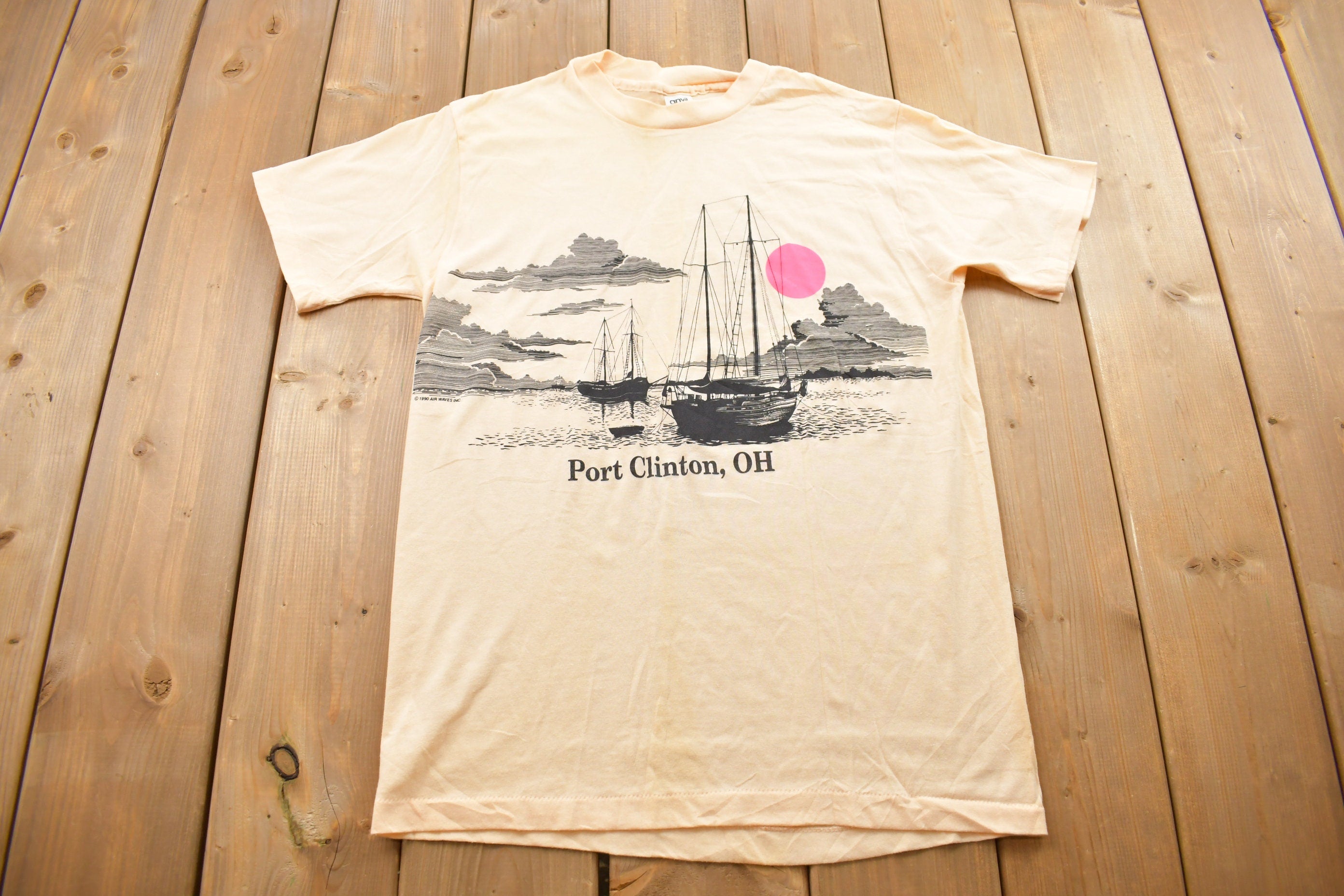 Vintage 1980s Port Clinton, OH T-Shirt