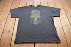 Vintage 1990s Ankh Graphic T Shirt Single Stitch