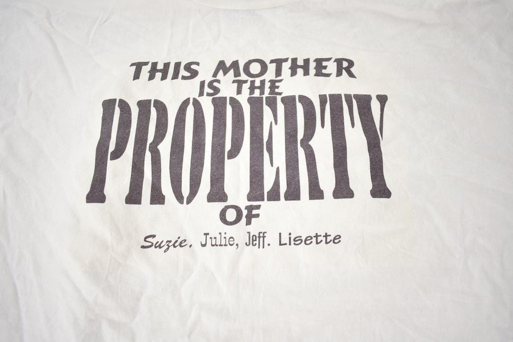 Vintage 1990s This Mother Handle With Care Graphic T Shirt Made In USA