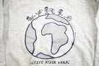 Vintage 1995 Active Stickwear Crewneck Sweatshirt Made In USA