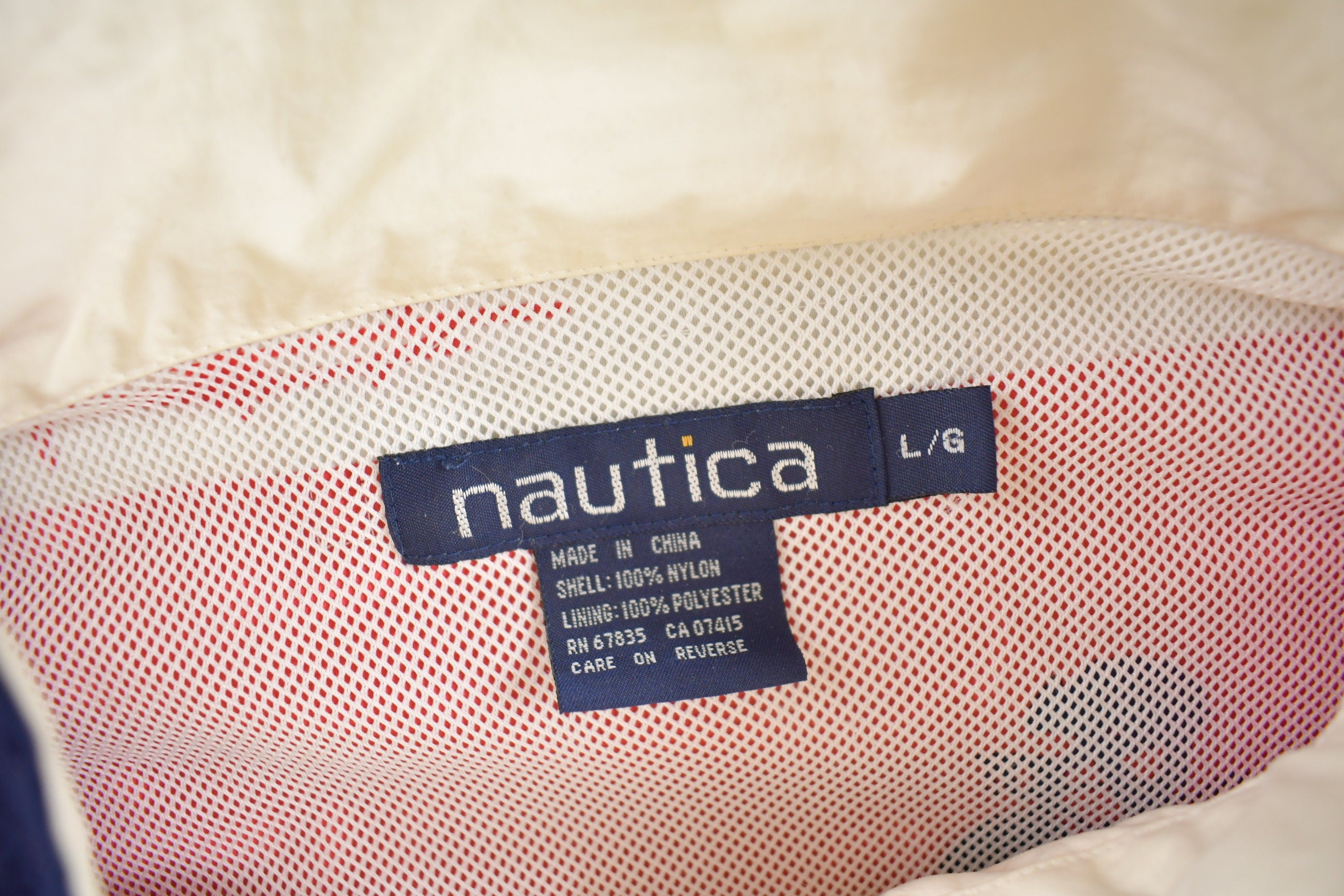 Vintage 1996 Nautica All Over Print Jacket