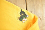 Vintage 1990s Kitty Witch Halloween Crewneck Sweatshirt Womens XL