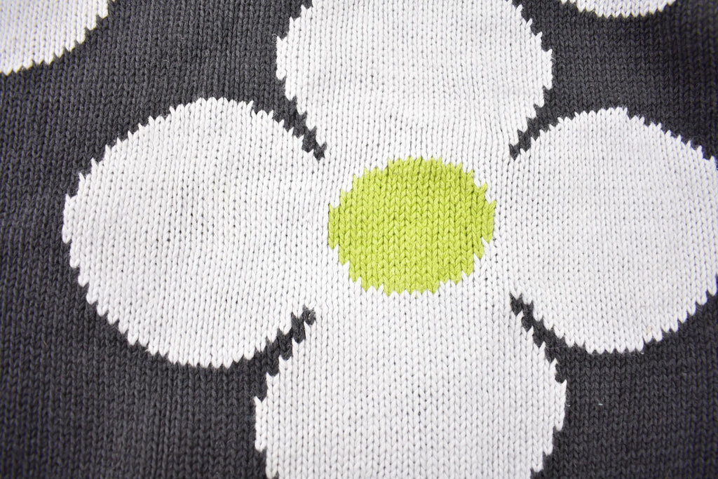 Vintage 1990s 100% Pinwheels Wool Knit Sweater