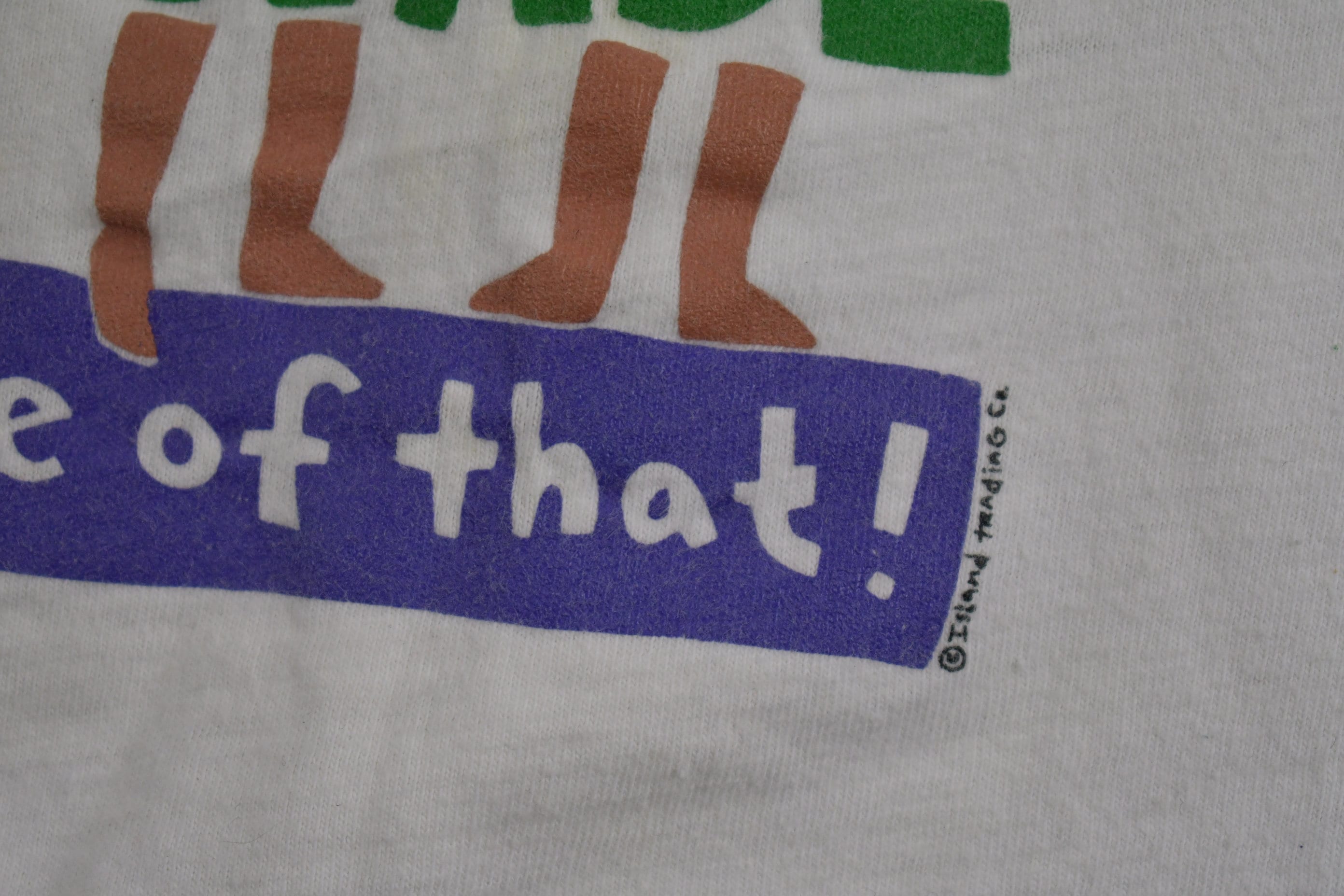Vintage 1980s ROE Versus WADE Graphic T Shirt