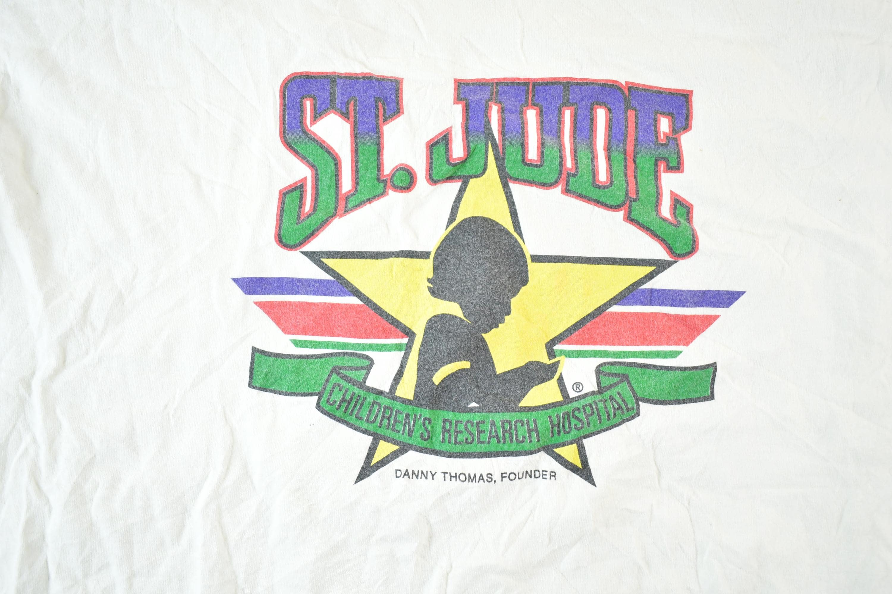 Vintage 1990s St Jude Children's Research Hospital Souvenir T-Shirt Mens L