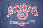 Vintage 1990s NFL New England Patriots Graphic T-Shirt