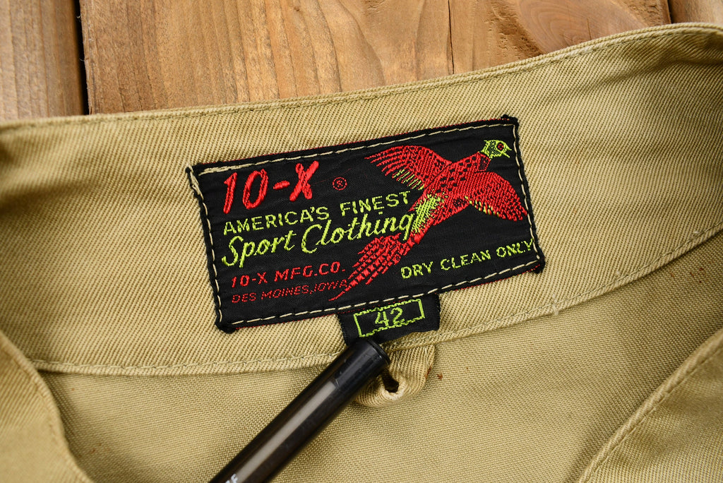 Vintage 1950s Strausstown Rod & Gun Club Hunting Jacket
