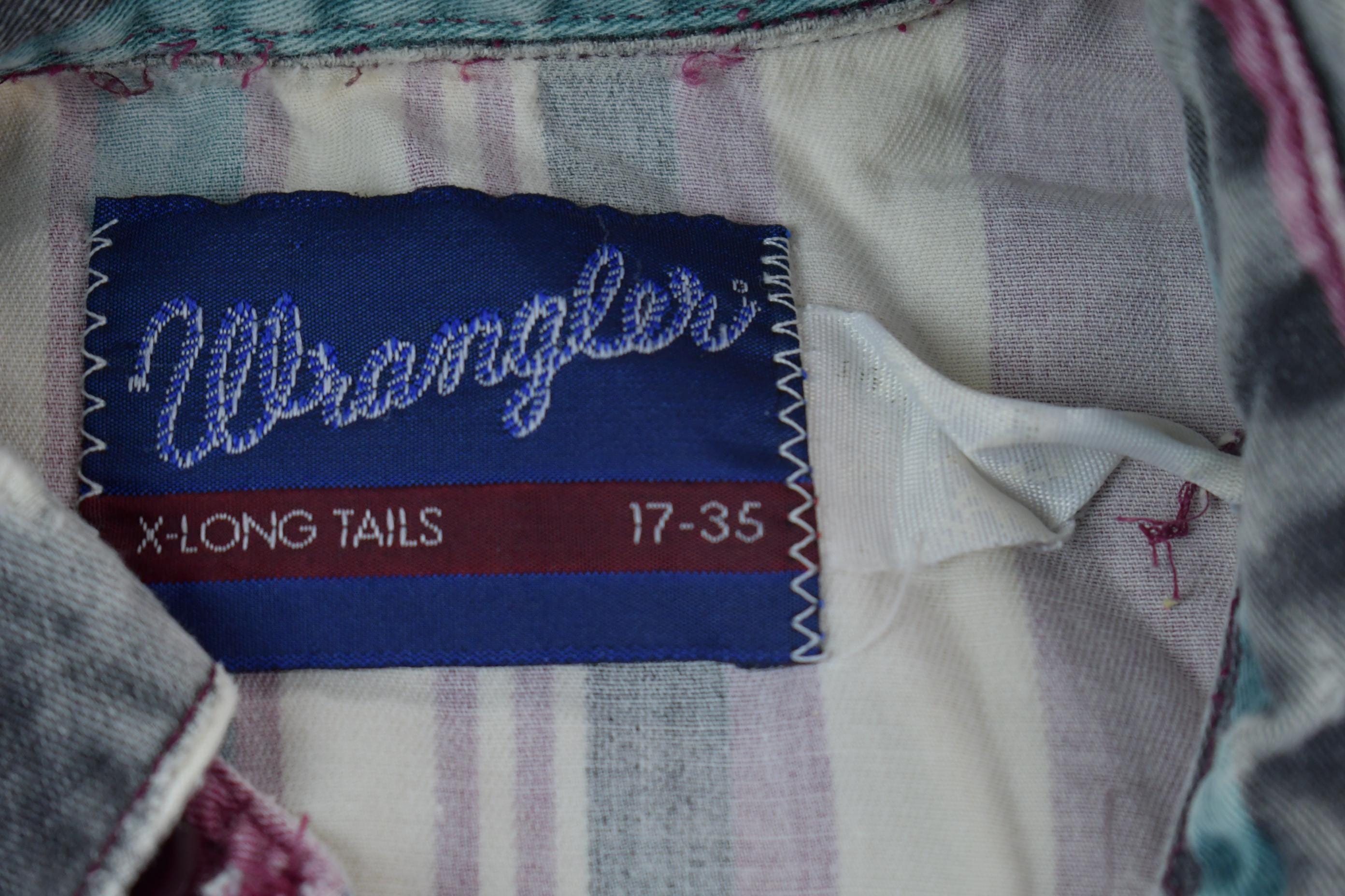 Vintage 1990s Graphic Button up Striped T-Shirt