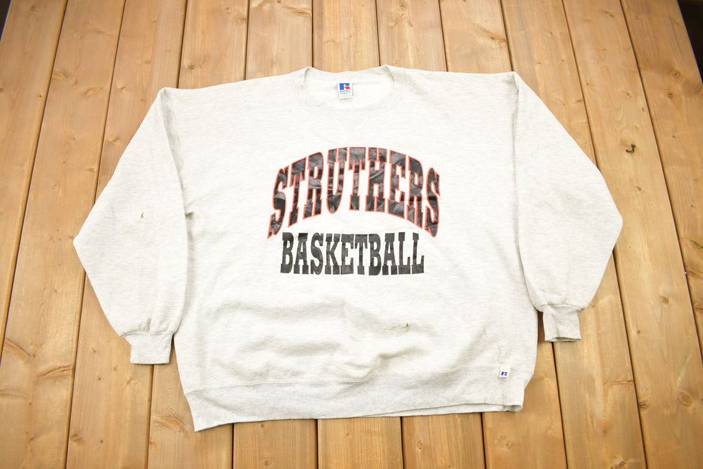 Vintage 1990s Struthers Basketball Russell Athletics Crewneck Sweatshirt