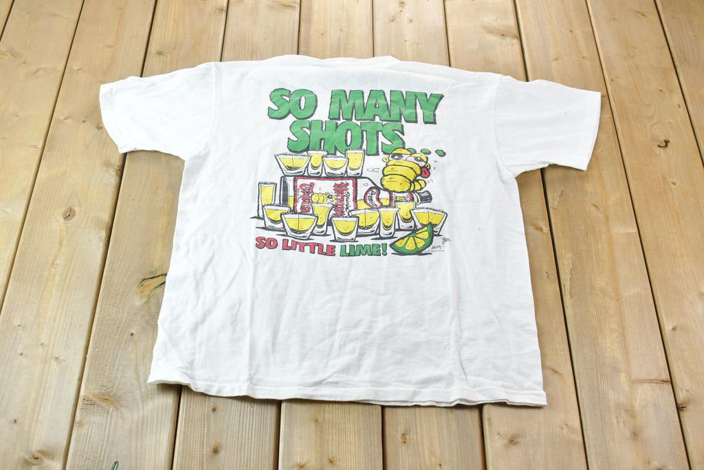 Vintage 1990s Single Stitch Graphic T-Shirt Made In USA