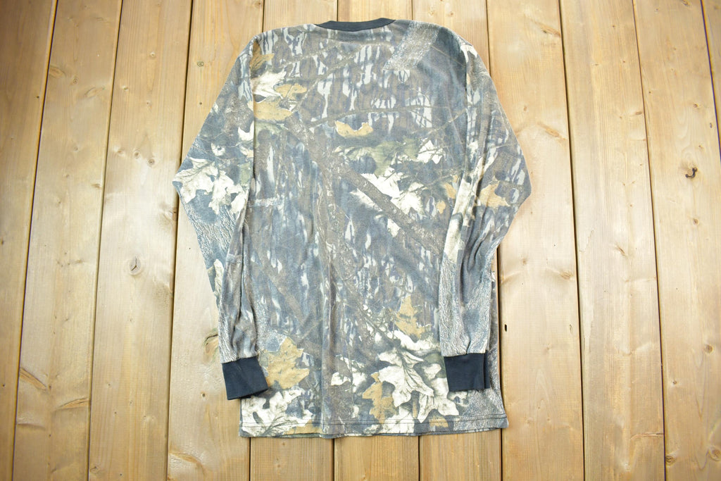 Vintage 1990s Mossy Oak Blank Crewneck Sweatshirt