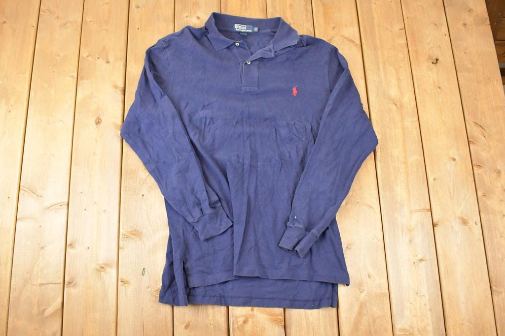 Vintage 1990s Polo By Ralph Lauren Button Up Shirt Mens M Tall