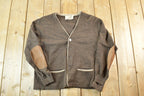 Vintage 1960s Parkhurst Double Knits Wool Knit Sweater Mens M