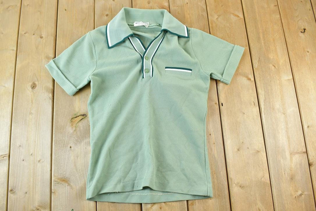 Vintage 1970s Sears Quarter Button Shirt
