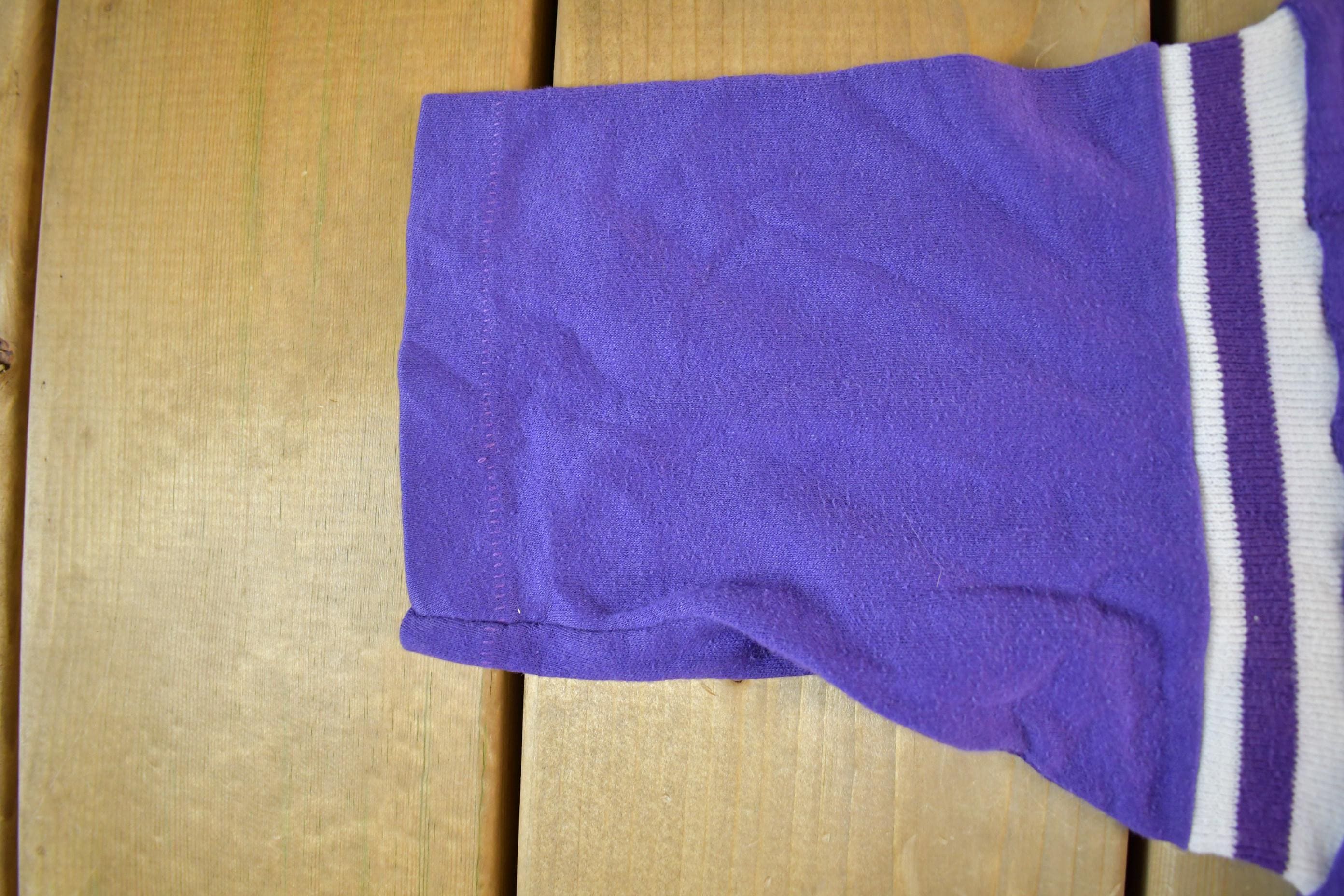 Vintage 1980s Minnesota Vikings NFL Logo 7 Graphic T-Shirt Men's Small