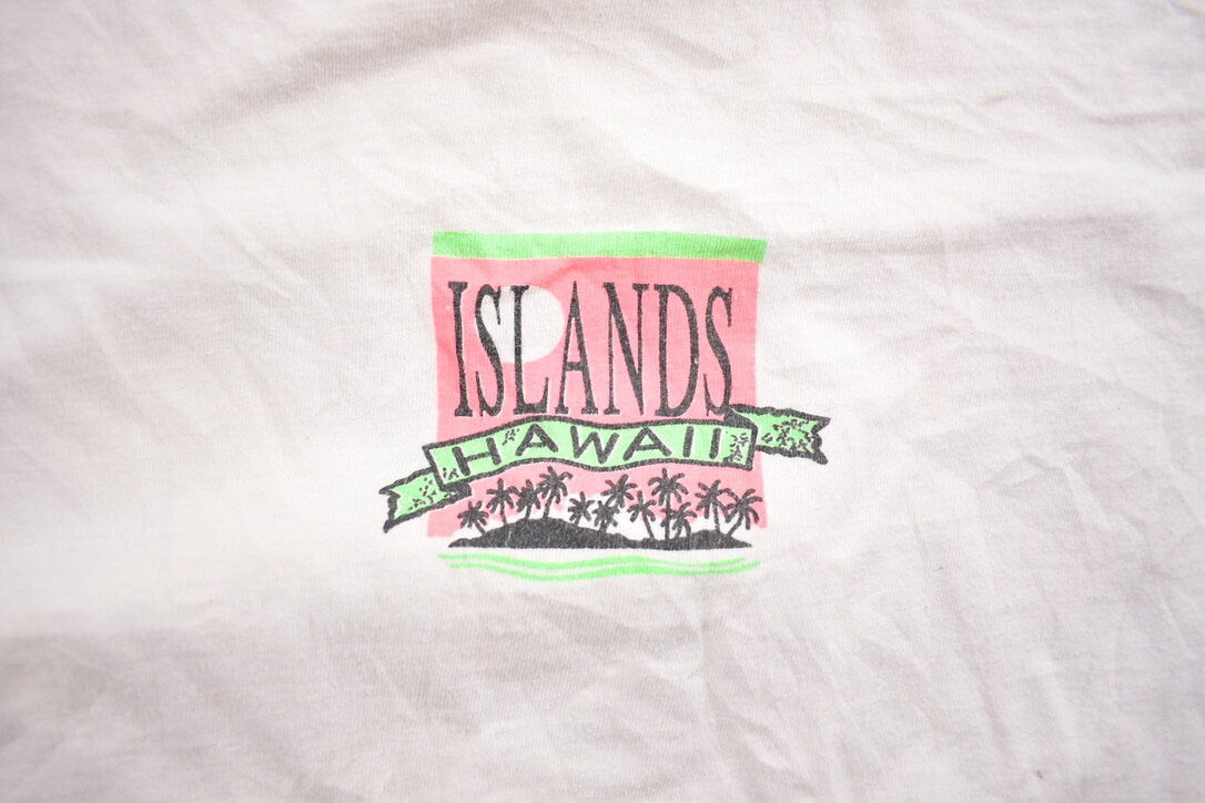 Vintage 1990s Hawaii Reef Theme Souvenir T Shirt