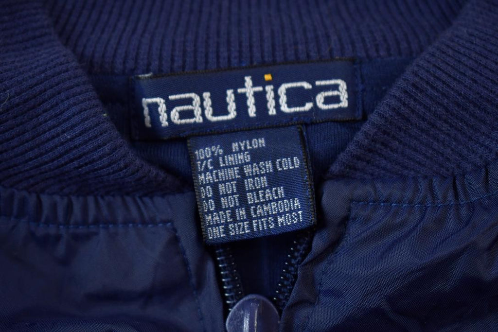 Vintage 1990s Nautica Nylon Sailing Windbreaker - XL