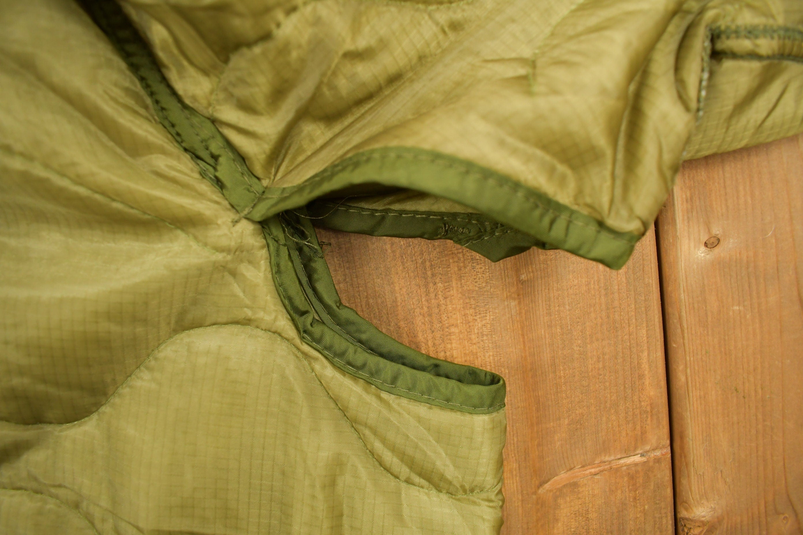 Vintage 1970s M65 Military Army Liner Jacket